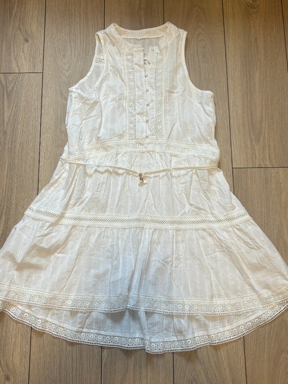 White Bohemian Dress